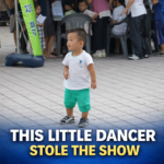 A Young Dancer Who Loves the Music